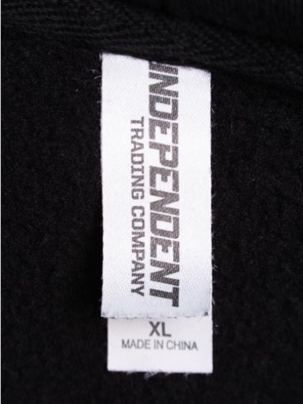 Hardknox Sunday Men XL Hoodie Black Cotton Blend Skeleton Graphic Pullover - Picture 5 of 10